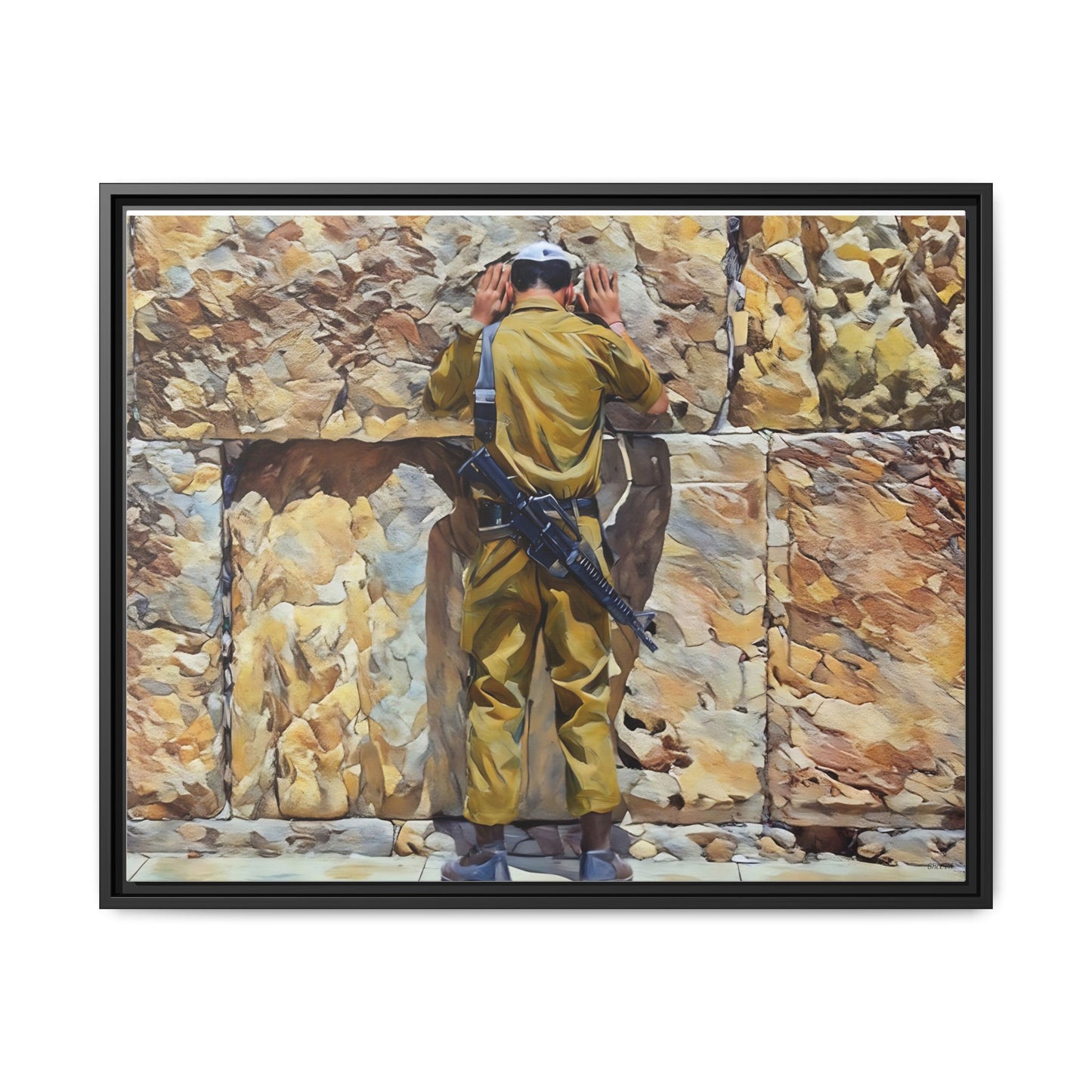 Matte Canvas, Framed (Multi-color)