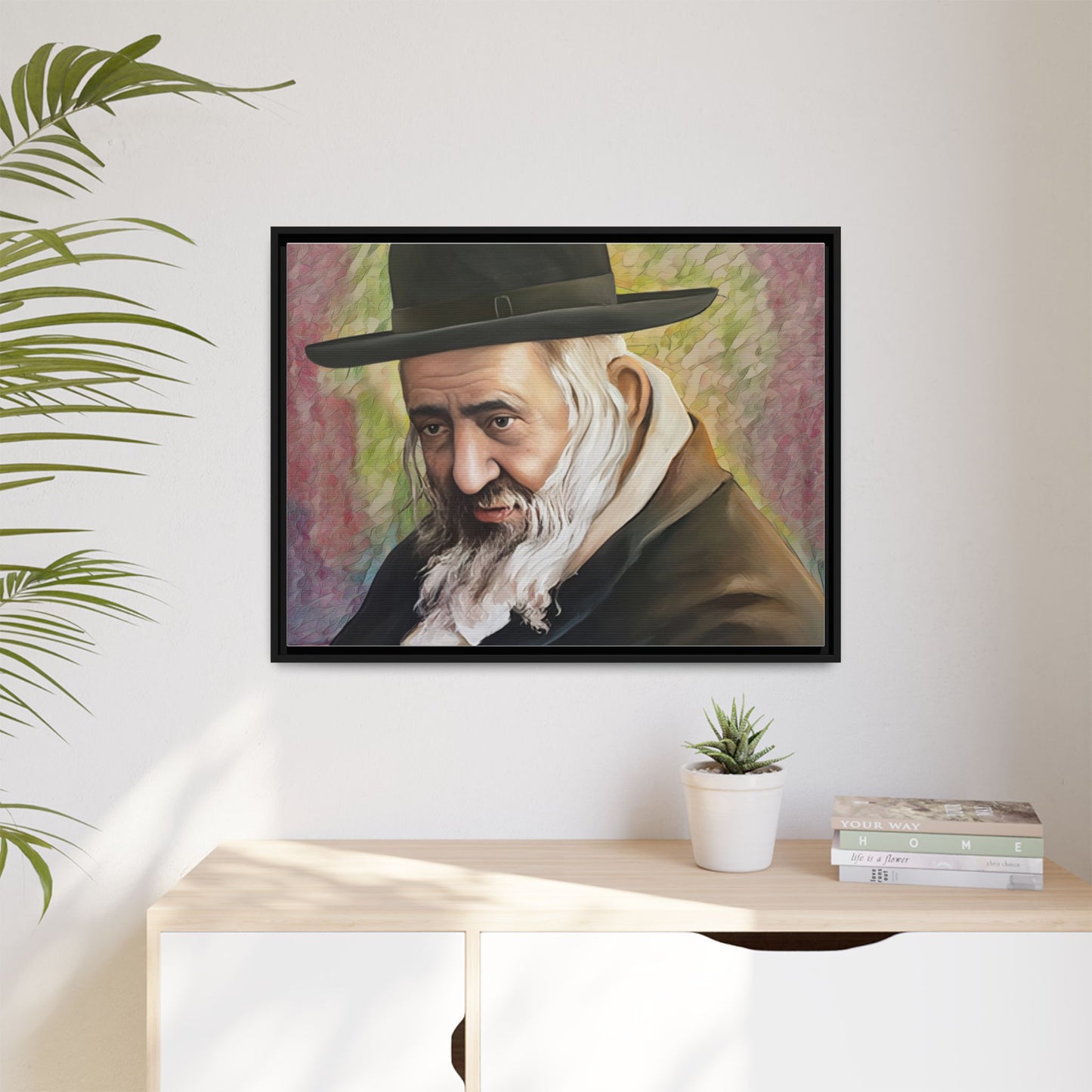 Matte Canvas, Framed (Multi-color)