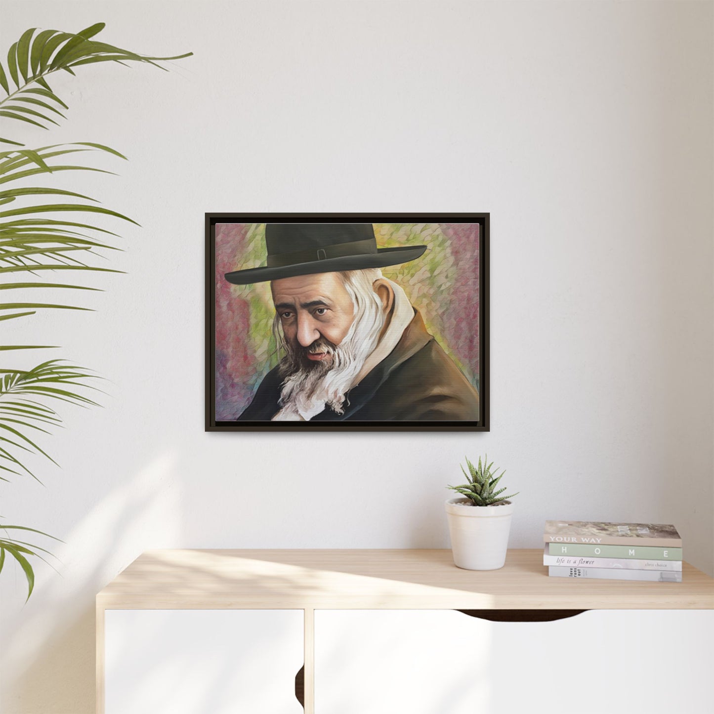 Matte Canvas, Framed (Multi-color)
