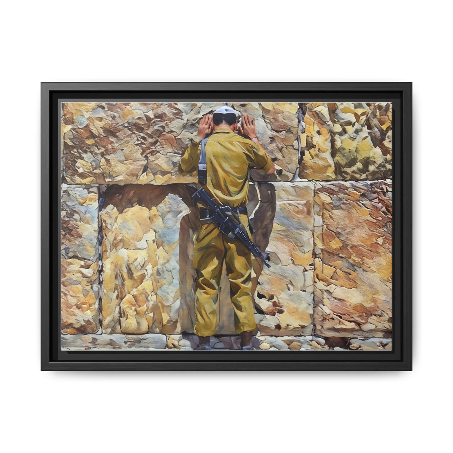 Matte Canvas, Framed (Multi-color)
