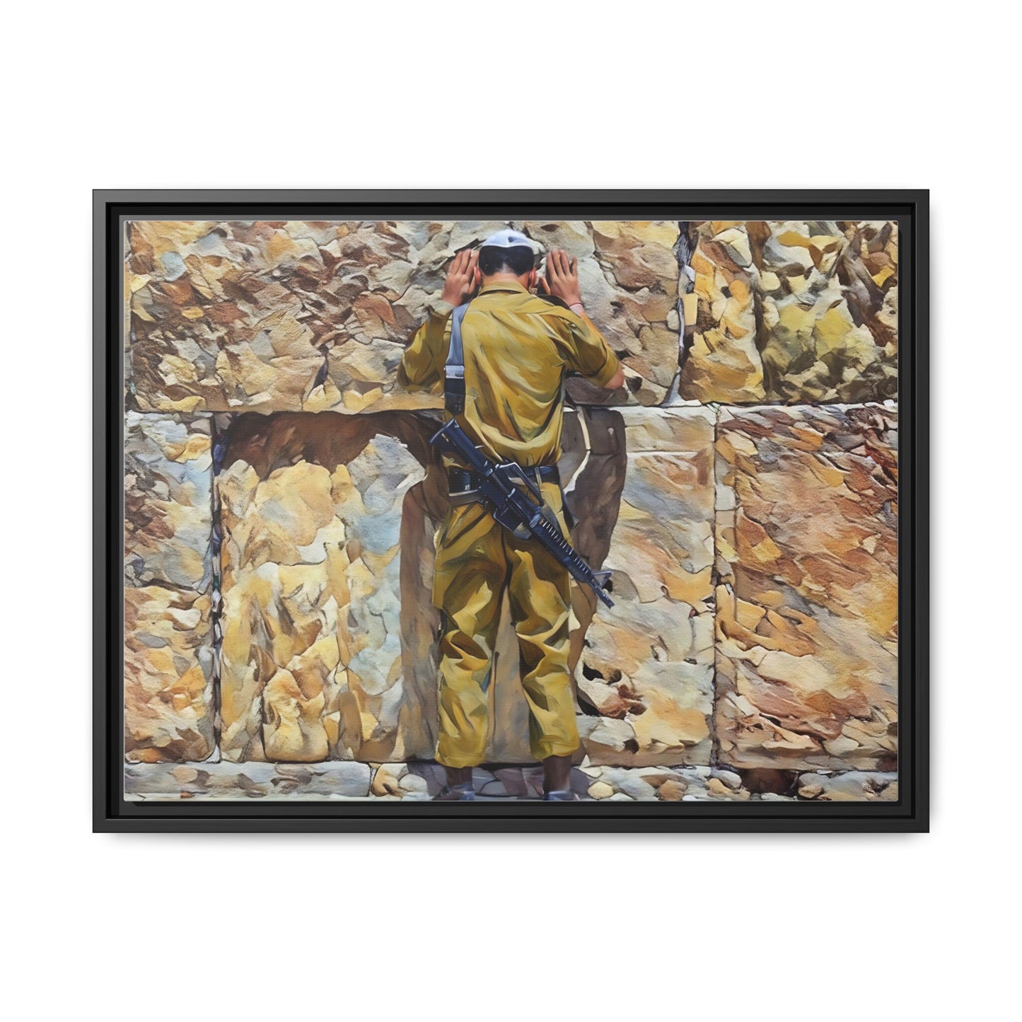 Matte Canvas, Framed (Multi-color)