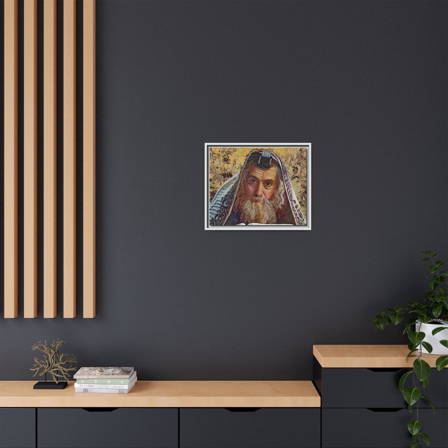 Matte Canvas, Framed (Multi-color)